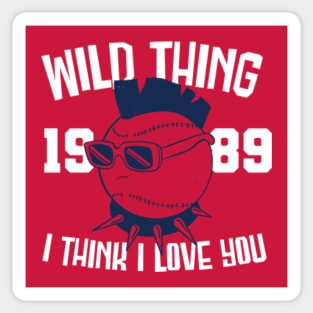 Wild Thing 1989 I Think I Love You // Funny Movie Parody Sticker